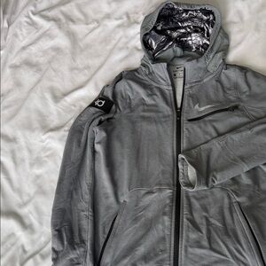 Nike Kids Gray Hooded Sweatshirt